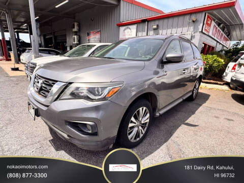 2018 Nissan Pathfinder for sale at No Ka Oi Motors in Kahului HI
