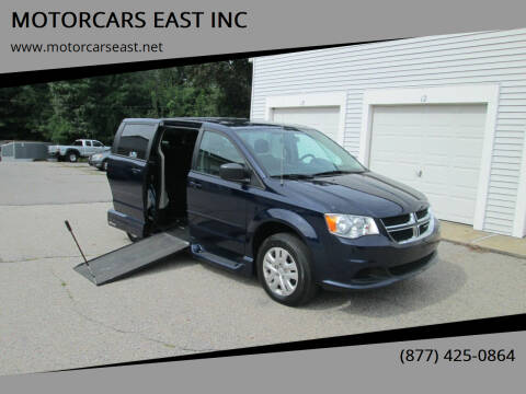 2016 Dodge Grand Caravan for sale at MOTORCARS EAST INC in Derry NH