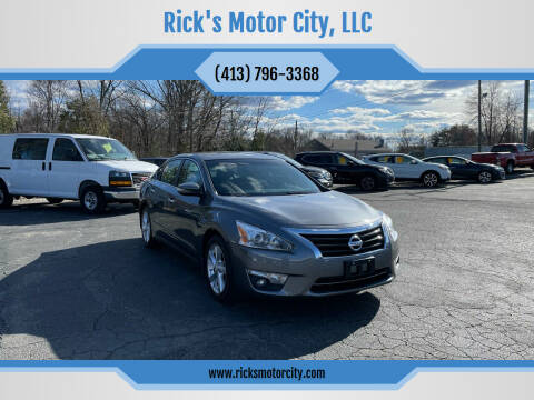 2015 Nissan Altima for sale at Rick's Motor City, LLC in Springfield MA