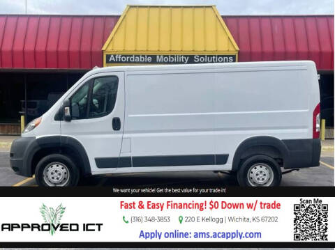 2017 RAM ProMaster for sale at Approved ICT in Wichita KS