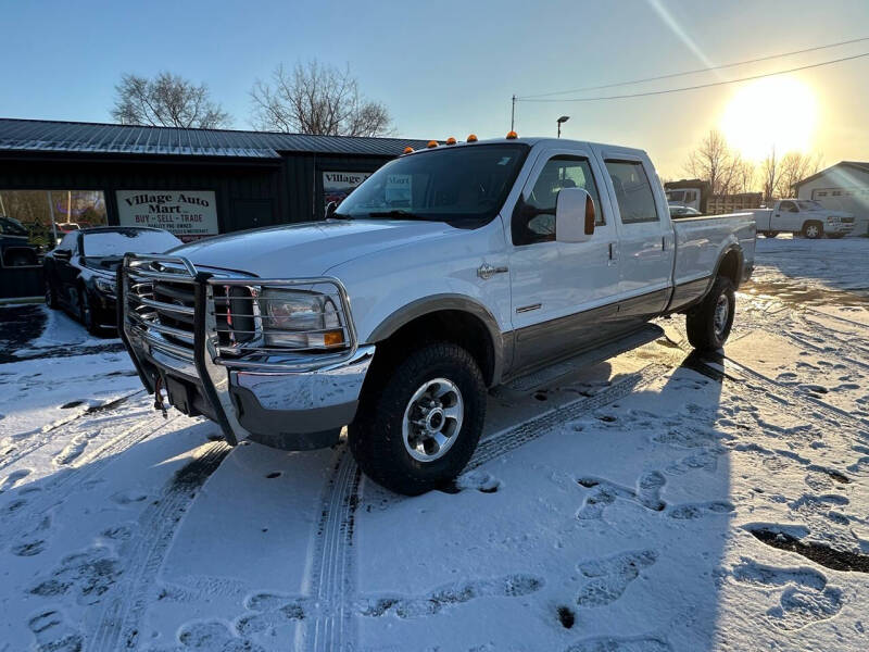 2003 Ford F-350 Super Duty for sale at VILLAGE AUTO MART LLC in Portage IN