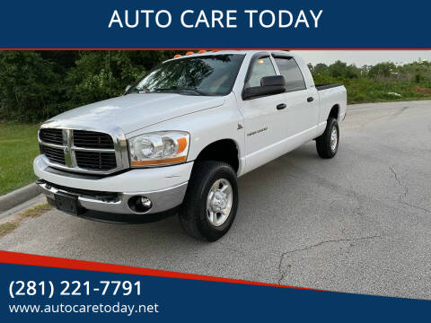 2006 Dodge Ram Pickup 2500 for sale at AUTO CARE TODAY in Spring TX