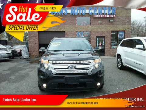 2013 Ford Explorer for sale at Twin's Auto Center Inc. in Detroit MI