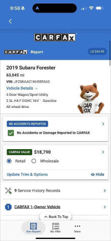 2019 Subaru Forester