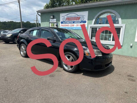 2013 Dodge Avenger for sale at Precision Automotive Group in Youngstown OH
