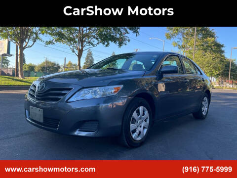 2010 Toyota Camry for sale at CarShow Motors in Sacramento CA