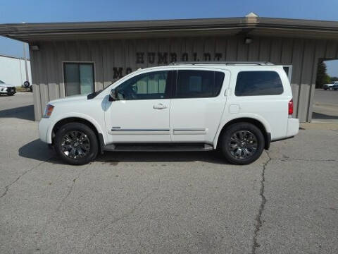 2015 Nissan Armada for sale at Humboldt Motor Sales in Humboldt IA