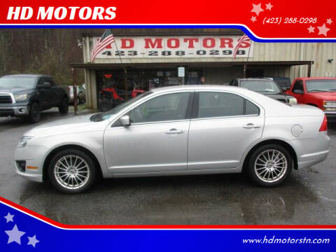 2010 Ford Fusion for sale at HD MOTORS in Kingsport TN
