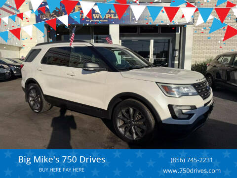 2017 Ford Explorer for sale at Big Mike's 750 Drives in Runnemede NJ