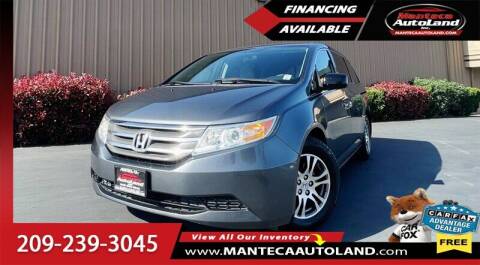 2013 Honda Odyssey for sale at Manteca Auto Land in Manteca CA