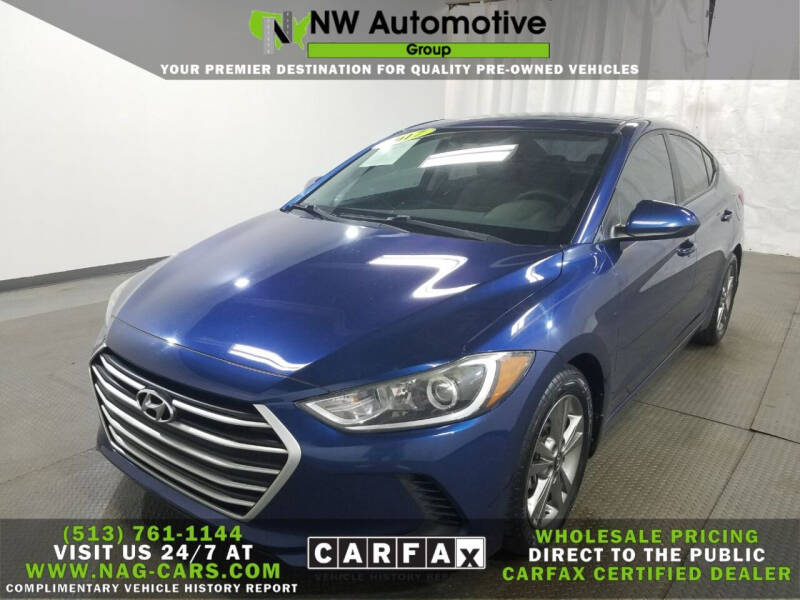 2017 Hyundai Elantra for sale at NW Automotive Group in Cincinnati OH
