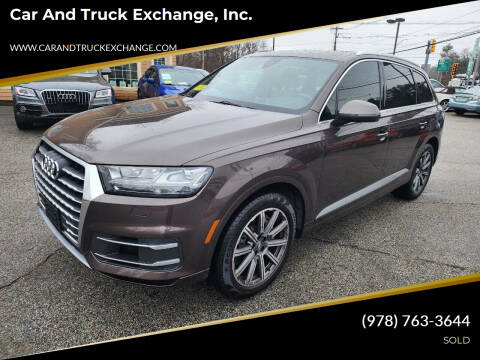 2018 Audi Q7 for sale at Car and Truck Exchange, Inc. in Rowley MA