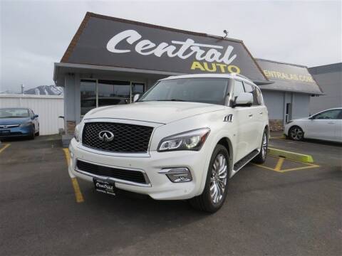 2017 Infiniti QX80 for sale at Central Auto in South Salt Lake UT