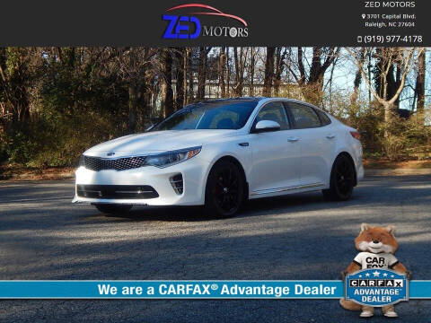 2016 Kia Optima for sale at Zed Motors in Raleigh NC