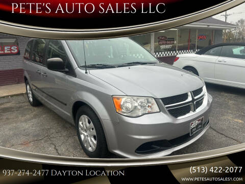 2014 Dodge Grand Caravan for sale at PETE'S AUTO SALES LLC - Dayton in Dayton OH