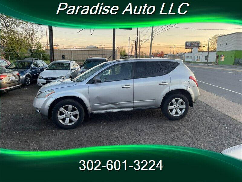 2007 Nissan Murano for sale at Paradise Auto in Wilmington, DE