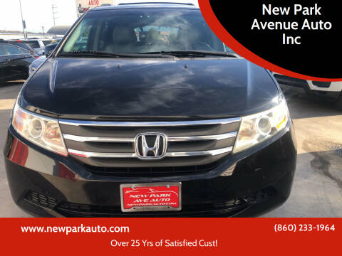 2012 Honda Odyssey for sale at New Park Avenue Auto Inc in Hartford CT
