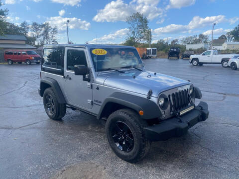 2015 Jeep Wrangler for sale at CarSmart Auto Group in Orleans IN