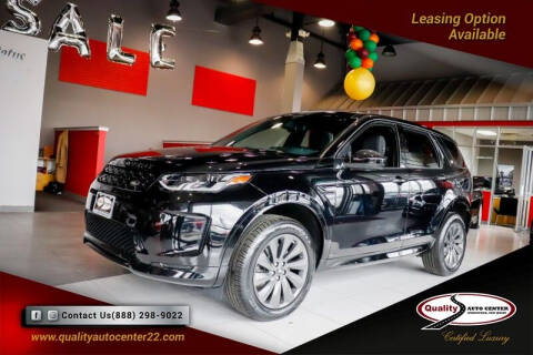2020 Land Rover Discovery Sport for sale at Quality Auto Center of Springfield in Springfield NJ
