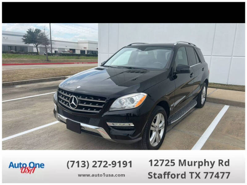 2013 Mercedes-Benz M-Class for sale at Auto One USA in Stafford TX