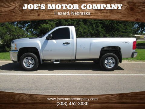 2013 Chevrolet Silverado 2500HD for sale at Joe's Motor Company in Hazard NE