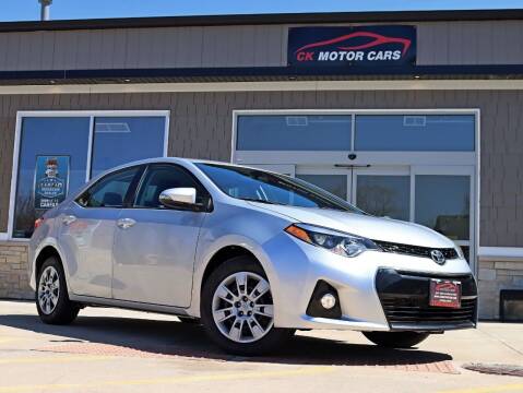 2014 Toyota Corolla for sale at CK MOTOR CARS in Elgin IL