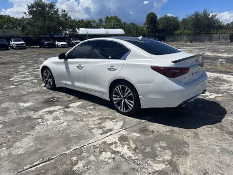 2022 Infiniti Q50 Sensory