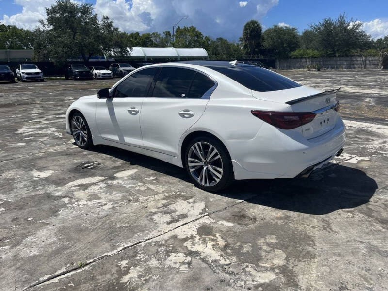 2022 Infiniti Q50 Sensory
