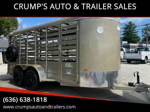 2023 Good Guys 16’ Stock Horse Trailer for sale at CRUMP'S AUTO & TRAILER SALES in Crystal City MO