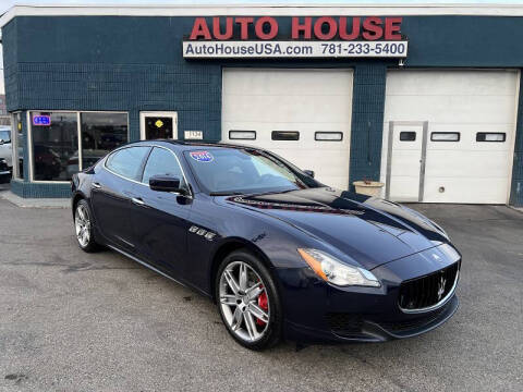 2016 Maserati Quattroporte for sale at Auto House USA in Saugus MA