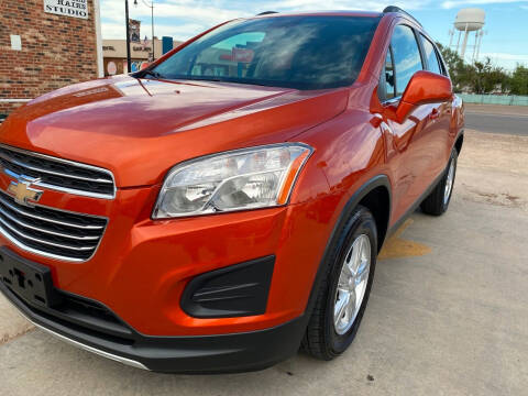 2016 Chevrolet Trax for sale at Tiger Auto Sales in Guymon OK