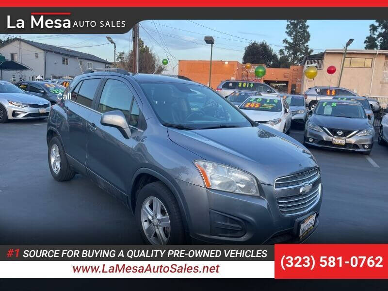 2015 Chevrolet Trax for sale at La Mesa Auto Sales in Huntington Park CA