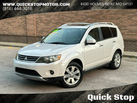 2008 Mitsubishi Outlander for sale at Quick Stop Motors in Kansas City MO