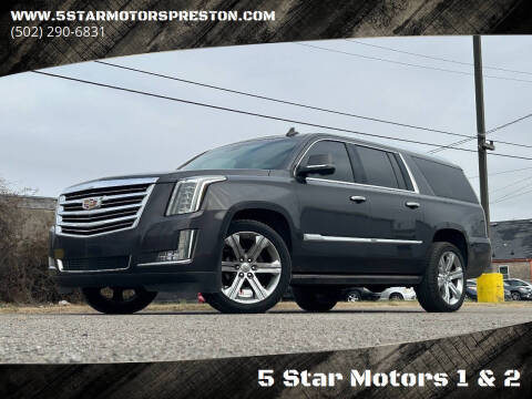 2016 Cadillac Escalade ESV Platinum