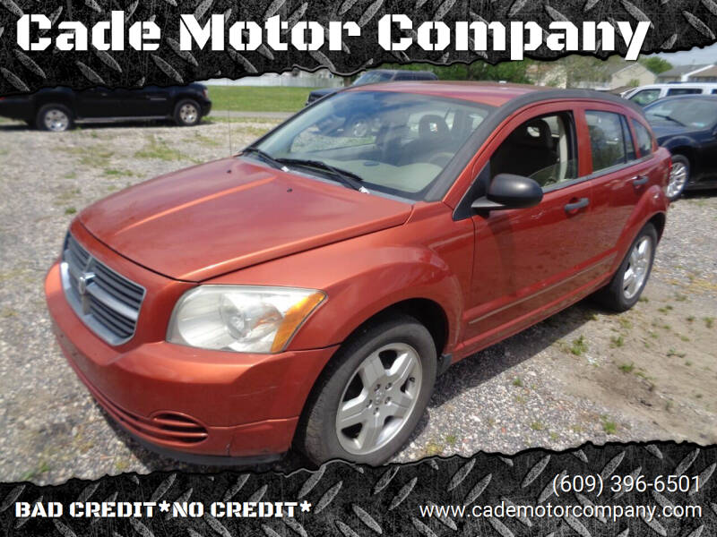 2007 Dodge Caliber for sale at Cade Motor Company in Lawrence Township NJ