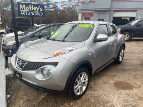 2011 Nissan JUKE for sale at Motley's Auto World in Danville VA