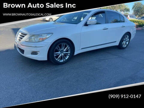 2009 Hyundai Genesis for sale at Brown Auto Sales Inc in Upland CA