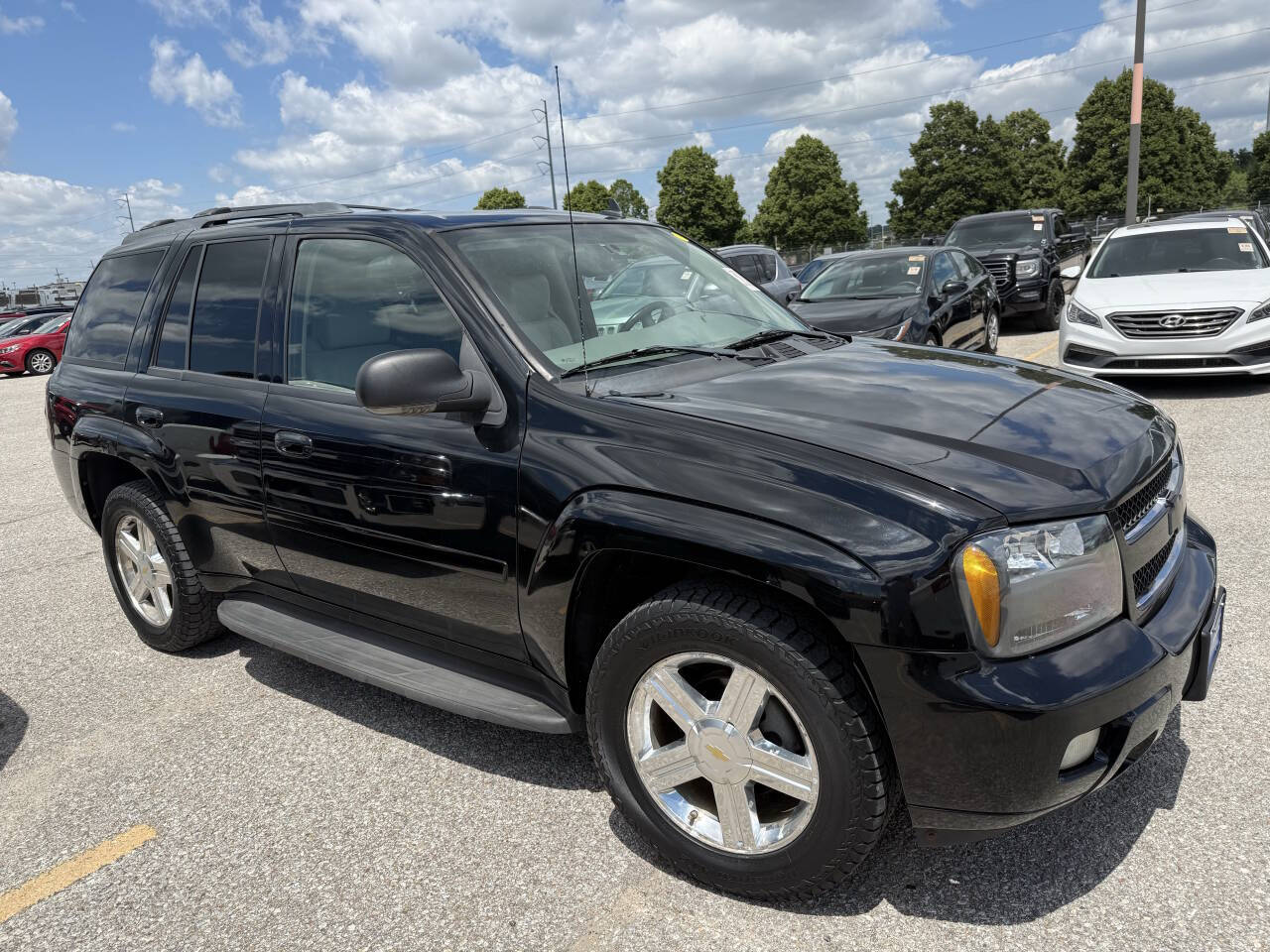 Black 2008 Chevrolet TrailBlazer LT2 4x4 LT2 4dr SUV 2