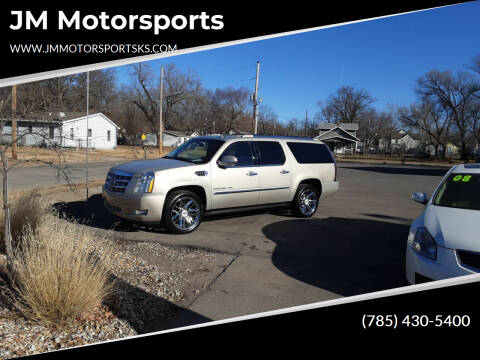 2012 Cadillac Escalade ESV for sale at JM Motorsports in Topeka KS