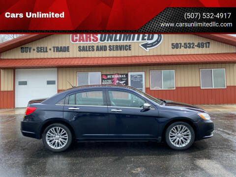 2012 Chrysler 200 for sale at Cars Unlimited in Marshall MN