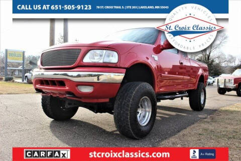 2001 Ford F-150 for sale at St. Croix Classics in Lakeland MN