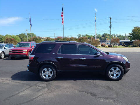 2008 GMC Acadia for sale at Golden Corner Auto Sales in Seneca SC