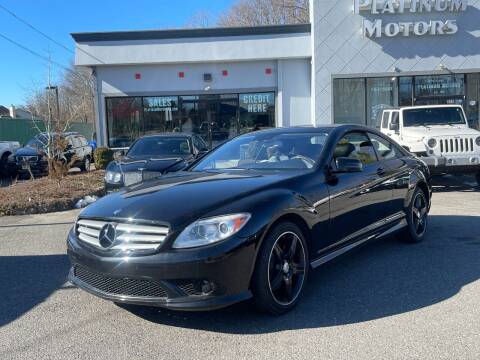 2010 Mercedes-Benz CL-Class for sale at PLATINUM MOTORS INC in Freehold NJ