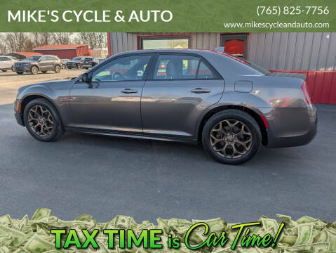 2016 Chrysler 300 for sale at MIKE'S CYCLE & AUTO in Connersville IN