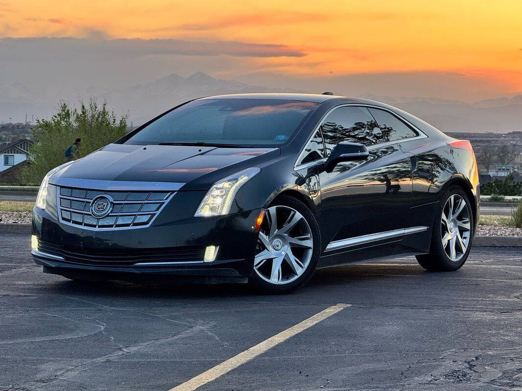 Gray 2014 Cadillac ELR Base 2dr Coupe 2