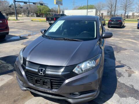2017 Honda HR-V for sale at Pancho Xavier Auto Sales in Arlington TX