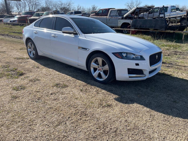 2018 Jaguar XF for sale at CAVENDER MOTORS in Van Alstyne TX