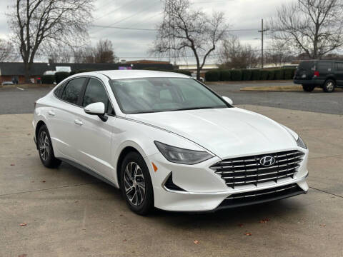 2022 Hyundai Sonata Hybrid Blue