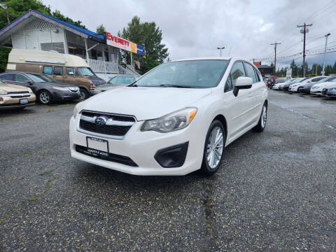 2012 Subaru Impreza for sale at Leavitt Auto Sales and Used Car City in Everett WA