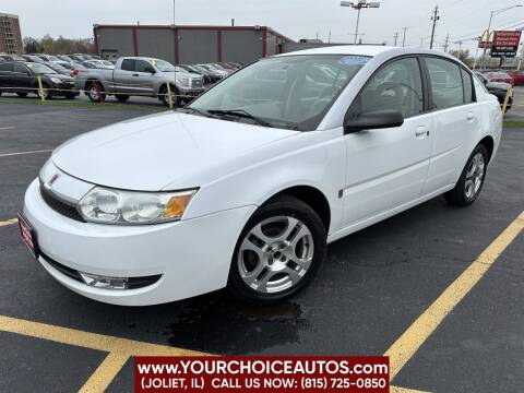 2003 Saturn Ion for sale at Your Choice Autos - Joliet in Joliet IL